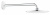 Верхний душ Grohe Rainshower Cosmopolitan 210 (26171LS0) диаметр 210 мм, с настенным кронштейном 422 мм, белый