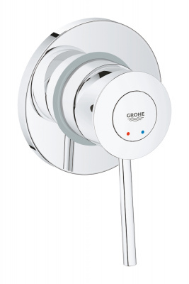 Смеситель Grohe BauClassic (29048000) для душа, в комплекте со встраиваемым механизмом, хром