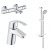 Комплект смесителей для ванной 3 в 1 Grohe Grohtherm 800 (124422) (для раковины 32467002, термостат для ванны 34567000, гарнитур 27926000)