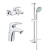 Комплект смесителей для ванной Grohe Eurostyle new (124416) 3 в 1, (для раковины 33558003, для ванны 33558003, гарнитур 27926000) хром