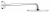 Верхний душ Grohe Rainshower Cosmopolitan 210 (26171000) диаметр 210 мм, с настенным кронштейном 422 мм, хром