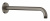 Кронштейн верхнего душа Grohe Rainshower (28576AL0) настенный, 28 см, темный графит, матовый