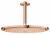 Верхний душ с потолочным кронштейном Grohe Rainshower Cosmopolitan 310 (26067DA0) круглый, диаметр 310 мм, теплый закат, глянцевый