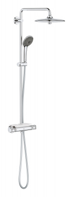 Душевая стойка Grohe Vitalio Joy 260 (26403002) с термостатом, тропический душ 25 см, хром