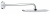 Верхний душ Grohe Rainshower Cosmopolitan 310 (26257000) диаметр 310 мм, с настенным кронштейном 422 мм, хром Верхний душ Grohe Rainshower Cosmopolitan 310 (26257000) диаметр 310 мм, с настенным кронштейном 422 мм, хром