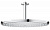 Верхний душ Grohe Rainshower Cosmopolitan 400 (26256000) диаметр 400 мм, с потолочным кронштейном 142 мм, хром