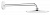 Верхний душ Grohe Rainshower Cosmopolitan 210 (26171LS0) диаметр 210 мм, с настенным кронштейном 422 мм, белый