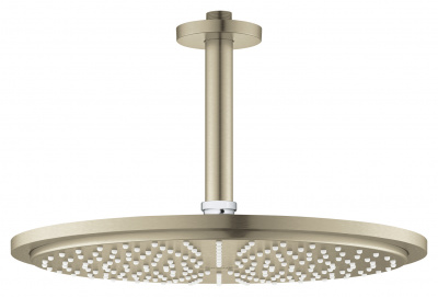 Верхний душ с потолочным кронштейном Grohe Rainshower Cosmopolitan 310 (26067EN0) круглый, диаметр 310 мм, никель, матовый