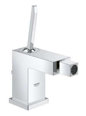 Смеситель Grohe Eurocube Joy (23664000) для биде, S-Size, со сливным гарнитуром, хром