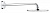 Верхний душ Grohe Rainshower Cosmopolitan 210 (26171000) диаметр 210 мм, с настенным кронштейном 422 мм, хром