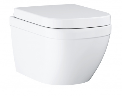 Унитаз подвесной Grohe Euro Ceramic (39693000) длина 54 см, с сиденьем микролифт