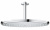 Верхний душ Grohe Rainshower Cosmopolitan 400 (26256000) диаметр 400 мм, с потолочным кронштейном 142 мм, хром