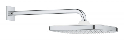 Верхний душ Grohe Tempesta 250 Cube (26687000) с кронштейном 38 см., хром
