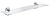 Полочка стеклянная Grohe Essentials (40799001) длина 53 см, с настенными держателями, хром