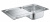 Мойка кухонная из нержавеющей стали Grohe K300 (31563SD0) 86х50 см, под тумбу 45 см, клапан-автомат, нержавеющая сталь Мойка кухонная из нержавеющей стали Grohe K300 (31563SD0) 86х50 см, под тумбу 45 см, клапан-автомат, нержавеющая сталь