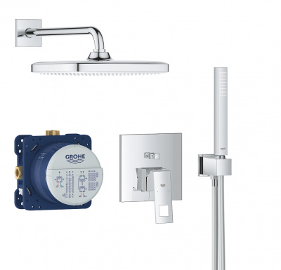Душевая система Grohe Eurocube  (25239000) встраиваемая, хром