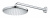 Верхний душ Grohe Tempesta 250 (26668000) с кронштейном 38 см., хром/белый