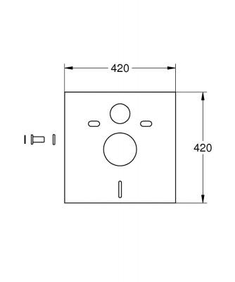 Звукоизоляционный комплект Grohe (37131000)