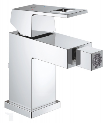 Смеситель для биде Grohe Eurocube (23138000) со сливным гарнитуром, хром