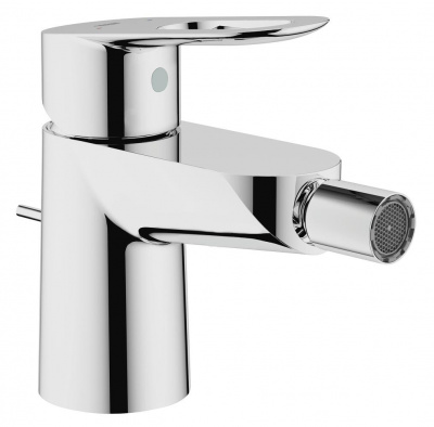Смеситель для биде Grohe Bau Loop (23338000) со сливным гарнитуром, хром