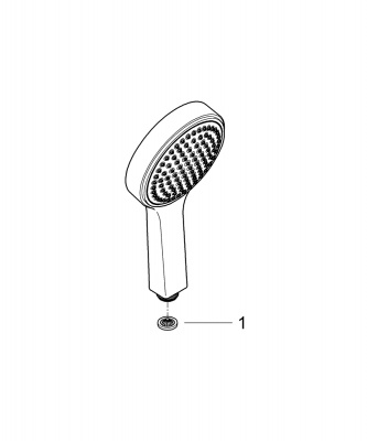 Ручной душ Grohe Power&Soul Cosmopolitan 115 (27661000) диаметр 115 мм, хром