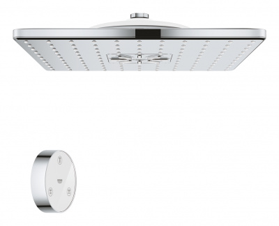 Rainshower SmartConnect 310 Cube Head shower 2 sprays with remote control