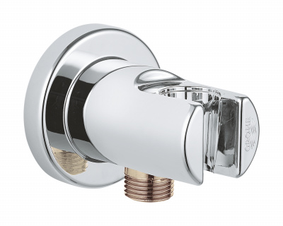 Подключение для душевого шланга Grohe Relexa (28679000) с держателем для душа, хром