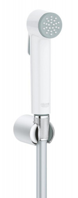 Гигиенический душ Grohe Tempesta-F Trigger Spray 30 (27812IL1) лейка, пласт. шланг 125 см, держатель, хром/белый
