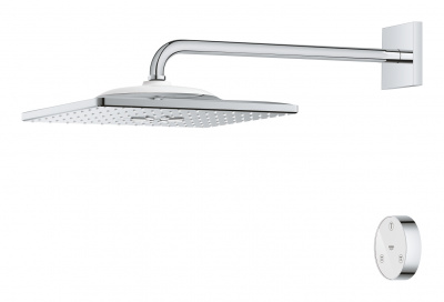Rainshower SmartConnect 310 Cube Верхний душ с душевым кронштейном 422 мм, 2 режима струи
