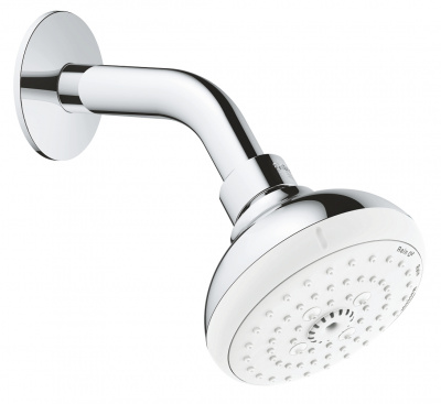 Верхний душ с настенным держателем Grohe New Tempesta 100 III (26088001) 3 режима, хром