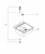 Мойка кухонная из нержавеющей стали Grohe K800 (31583SD0) 52х56 см, монтаж вровень со столешницей, клапан-автомат, нержавеющая сталь