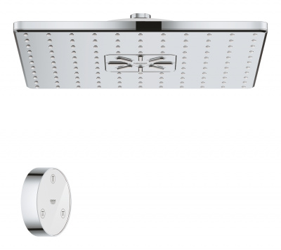 Rainshower SmartConnect 310 Cube Head shower 2 sprays with remote control