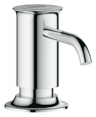 Дозатор жидкого мыла Grohe Authentic (40537000) встраиваемый, емкость 500 мл, хром