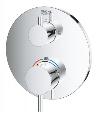 Смеситель-термостат Grohe Atrio New Classic (24135003) для ванны на 2 выхода, встраиваемый, для механизма 35600, хром