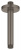 Кронштейн верхнего душа Grohe Rainshower (28724AL0) потолочный, 14 см, темный графит, матовый