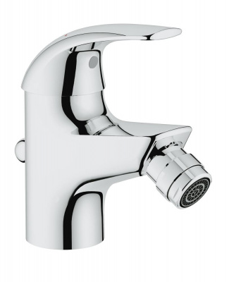 Смеситель Grohe BauCurve (32849000) для биде, со сливным гарнитуром, хром