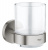 Стакан с настенным держателем Grohe Essentials (40447DC1) суперсталь