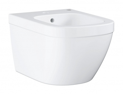 Биде подвесное Grohe Euro Ceramic (39208000) длина 54 см, с 1-м отверстием для смесителя, белое