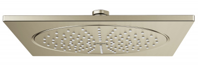 Верхний душ Grohe Rainshower F-Series 10" (27271EN0) квадратный, 250х250 мм, никель, матовый