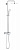 Душевая стойка Grohe New Tempesta System 200 (26244001) со смесителем для душа (без излива), верхний душ 200 мм, хром
