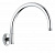 Держатель верхнего душа Grohe Rainshower (28384000) (272 мм), Ретро, с изгибом, крепление от стены
